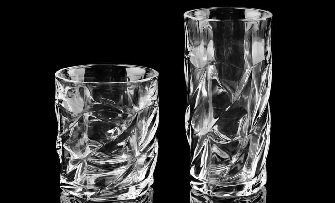 Bohemia Crystal Glass Set 12 Pieces