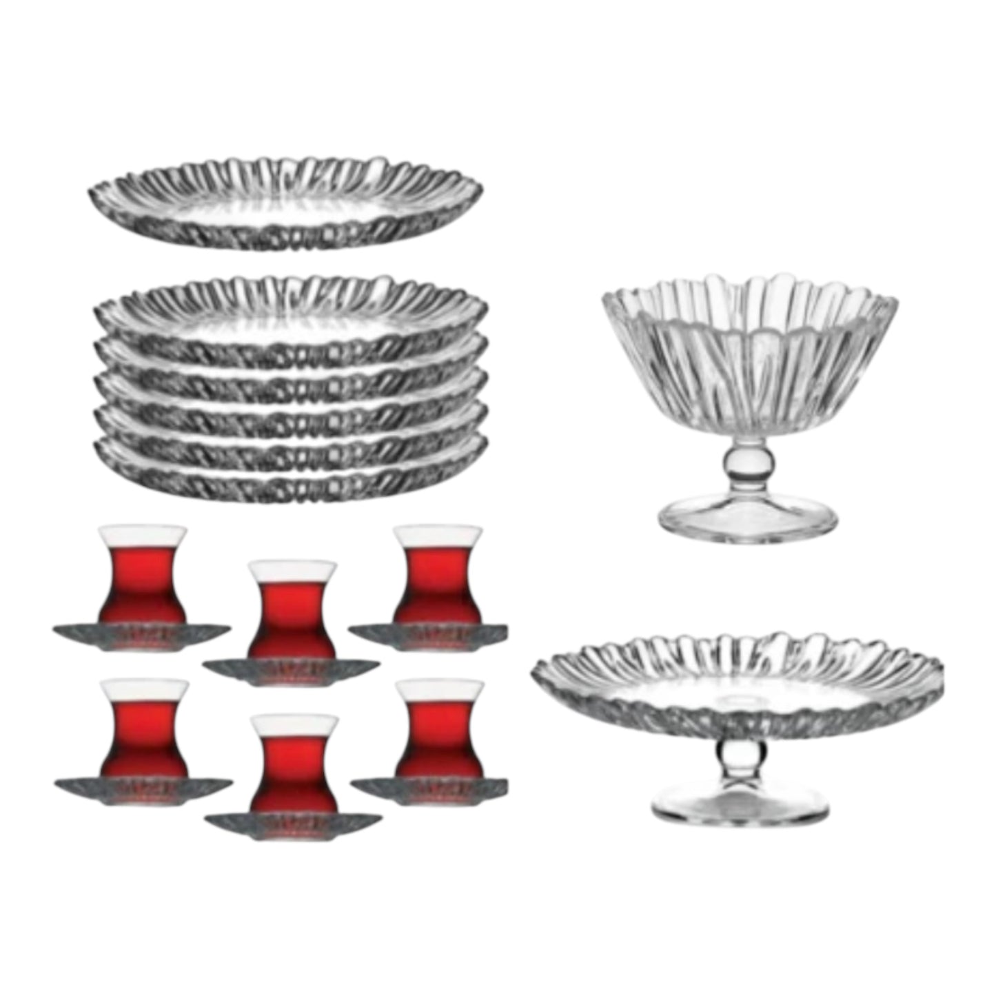 Pasabahce Cake Set 20 Pieces