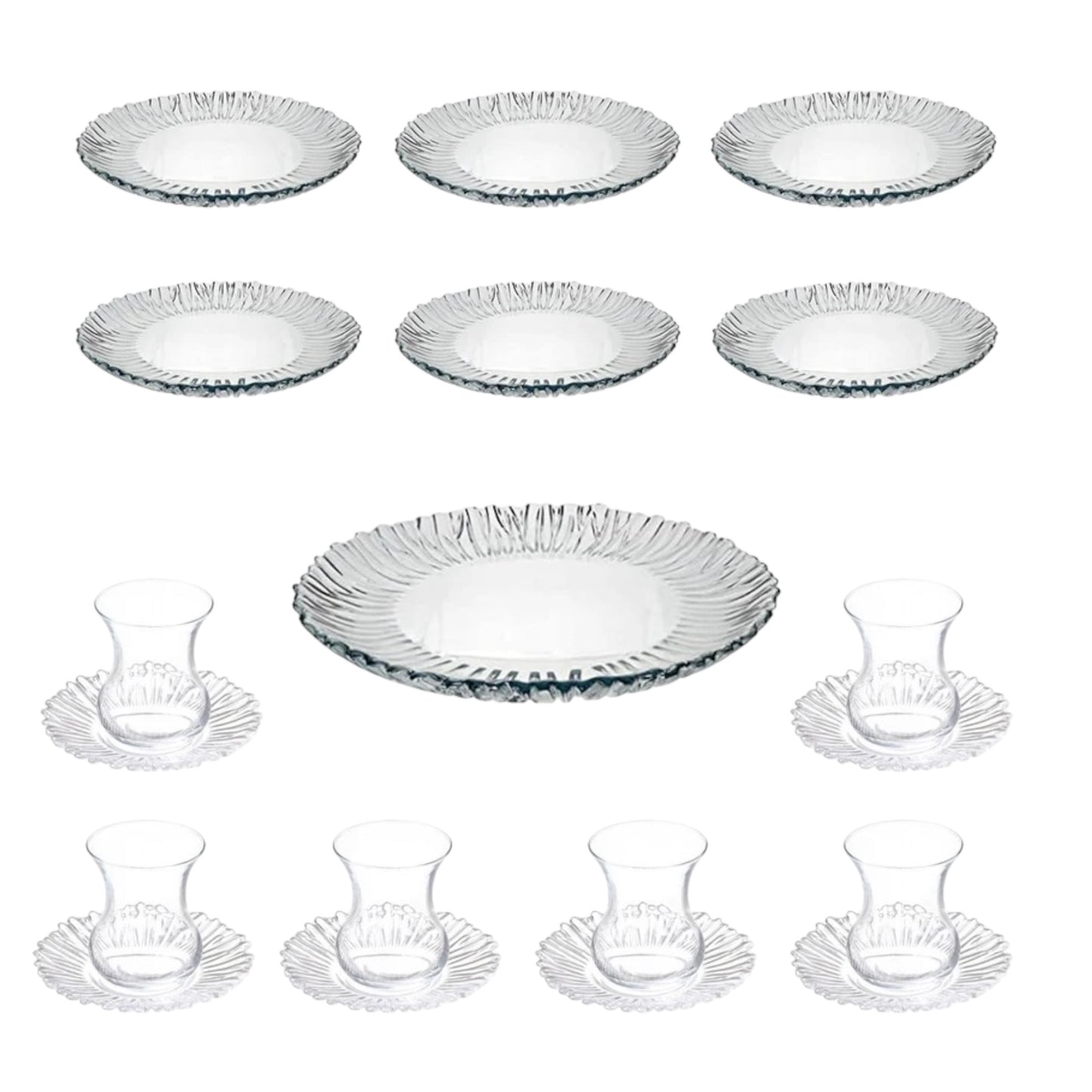 Pasabahce Tea&Gateau Set - 19 Pieces