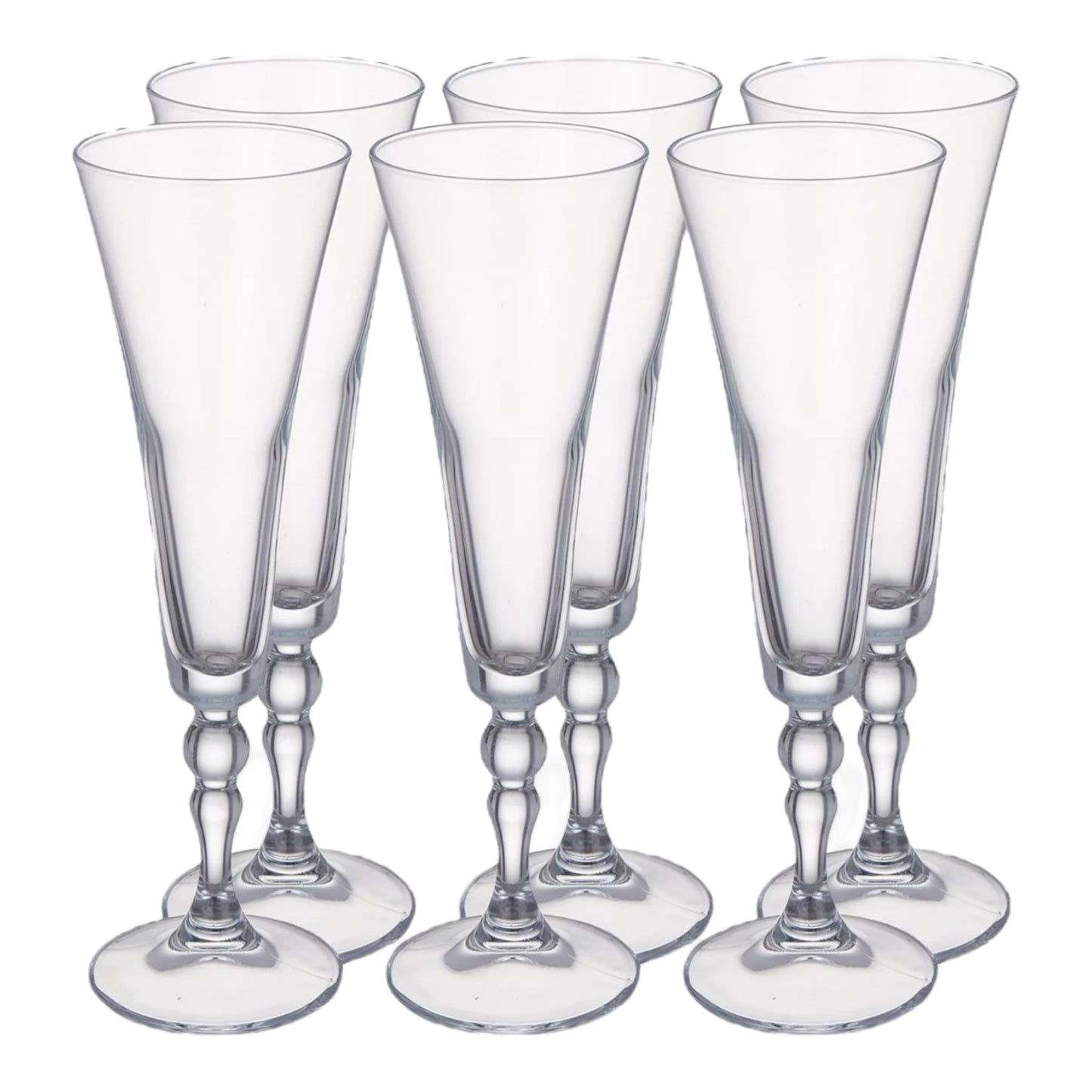 Pasabahce Flute Glass Set 6 Pieces