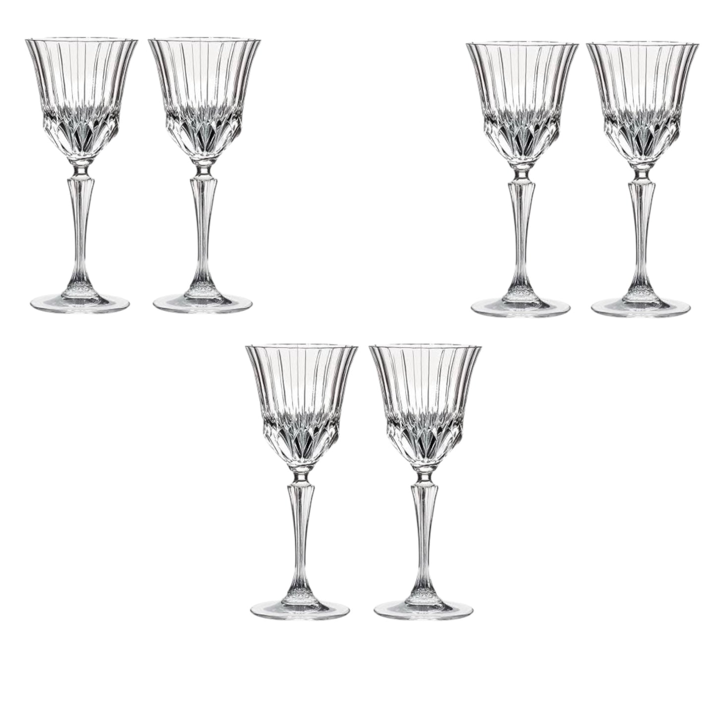 Goblet Glass Set 6 Pieces