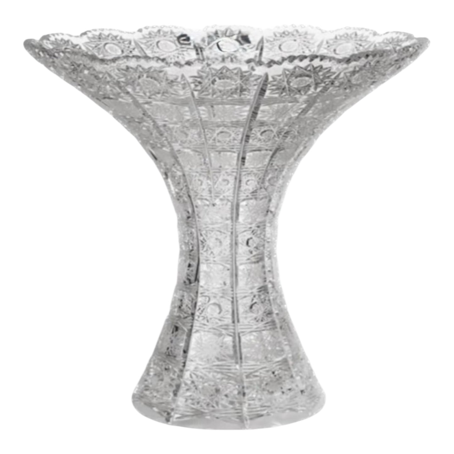 Glamour Bohemia Crystal Hand Cut Vase - 30 cm