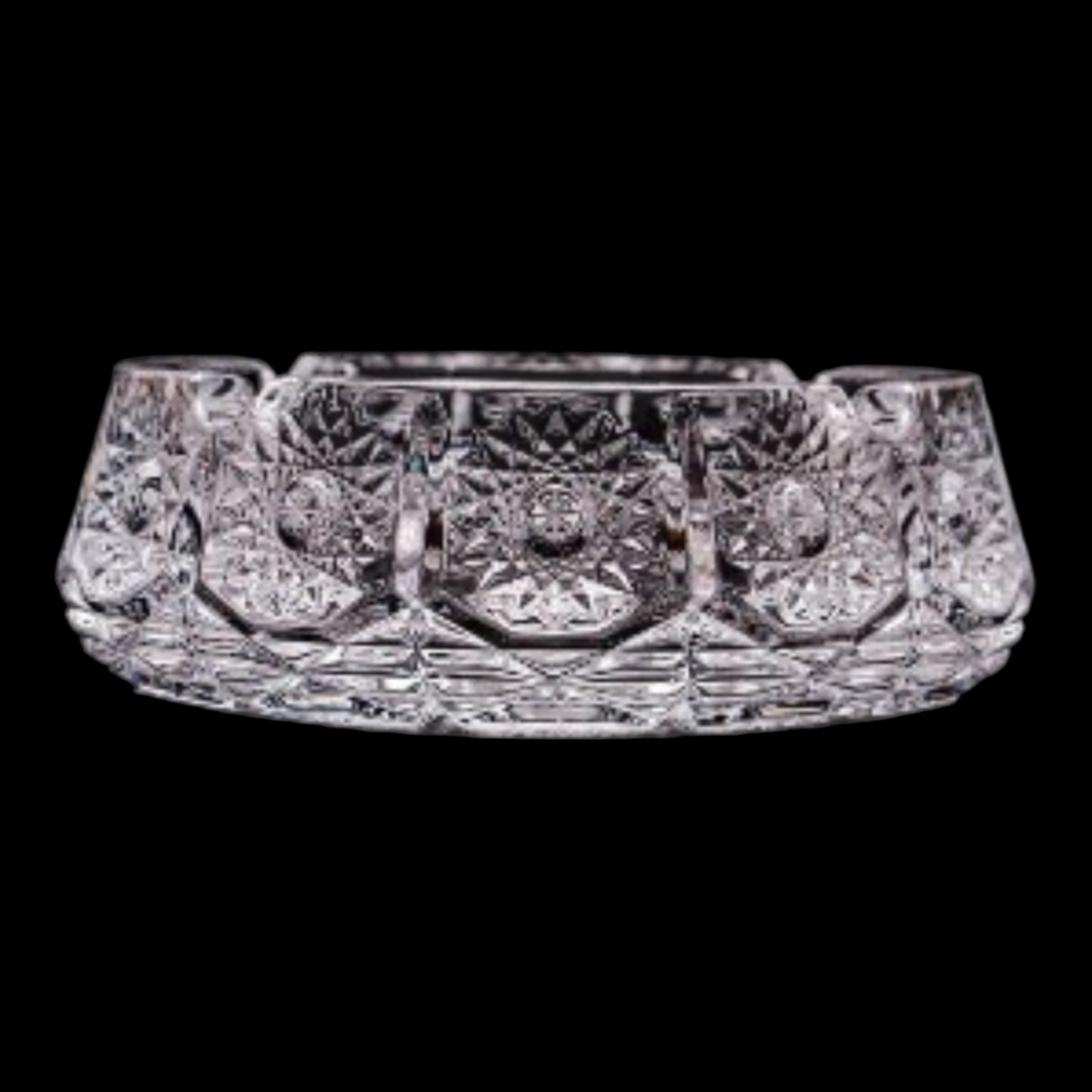 Bohemia Crystal Ashtray - Handcut