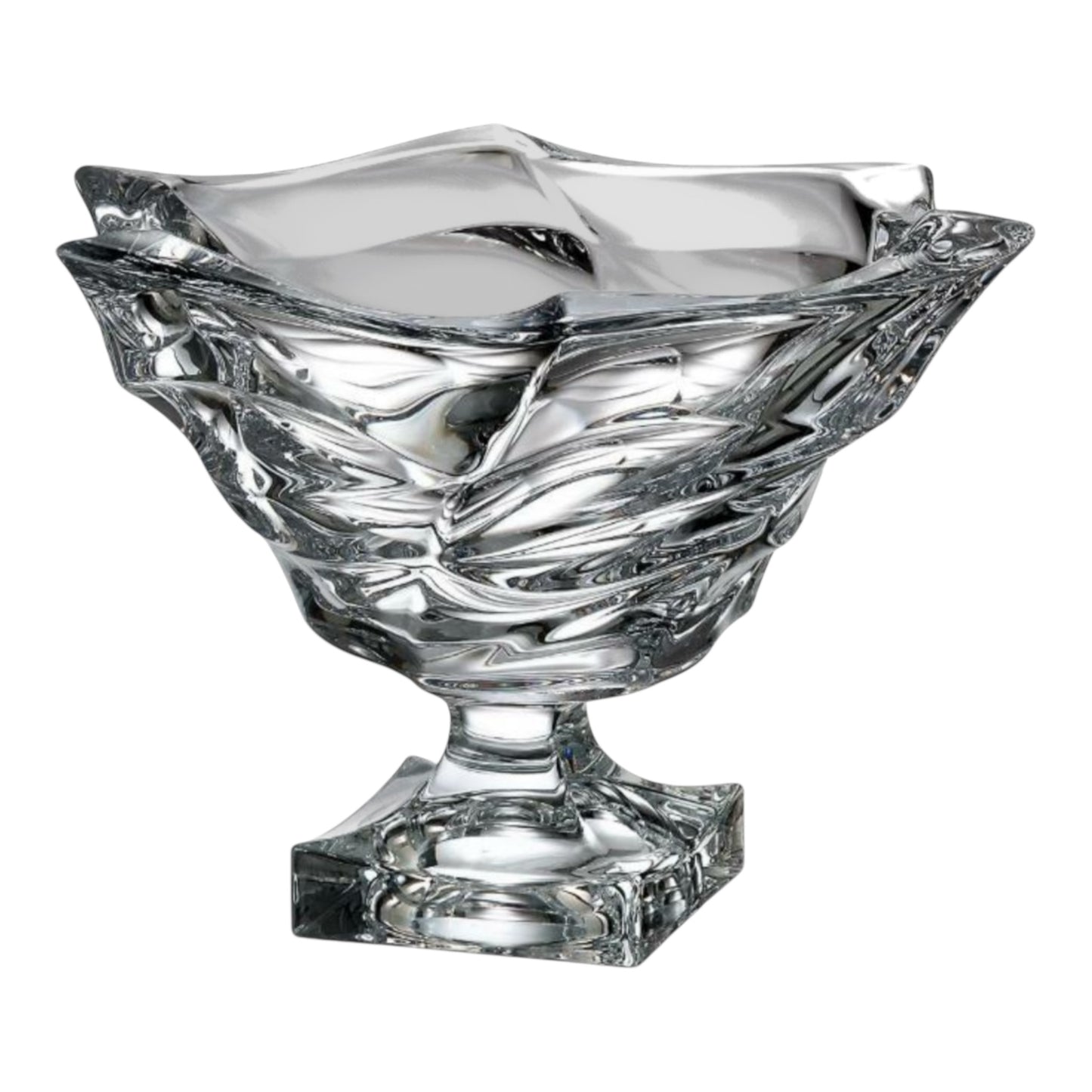 Bohemia Crystal Plate With Base