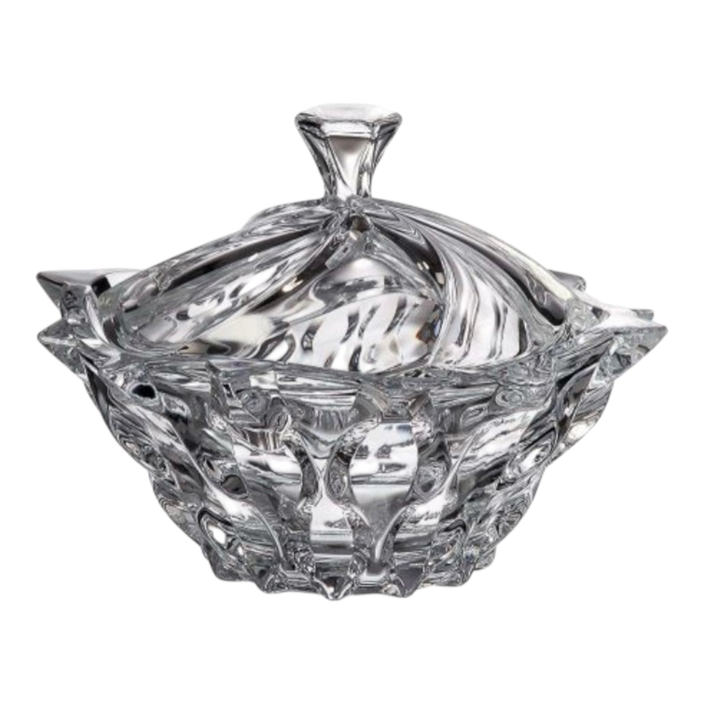 Bohemia Crystal Samba Bonboniere With Cover