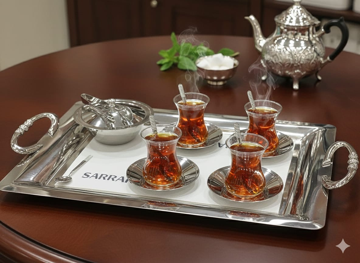 Arsel Tea set 22 pieces - Turkey