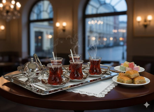 Arsel Tea set 22 pieces - Turkey