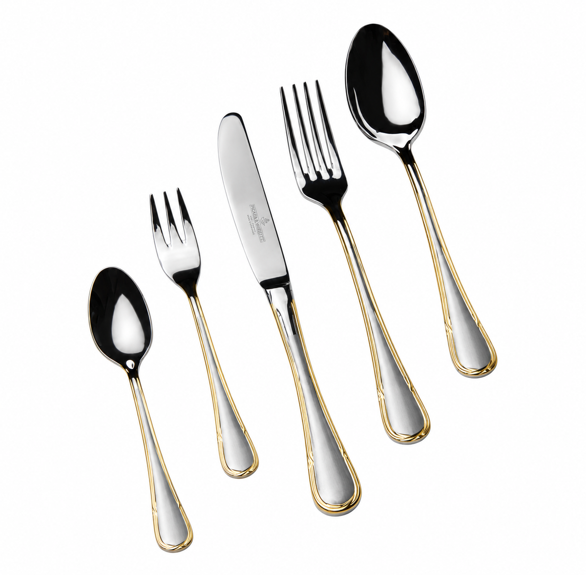 Cutlery Set Solingen - 72 Pieces - Gold Matte
