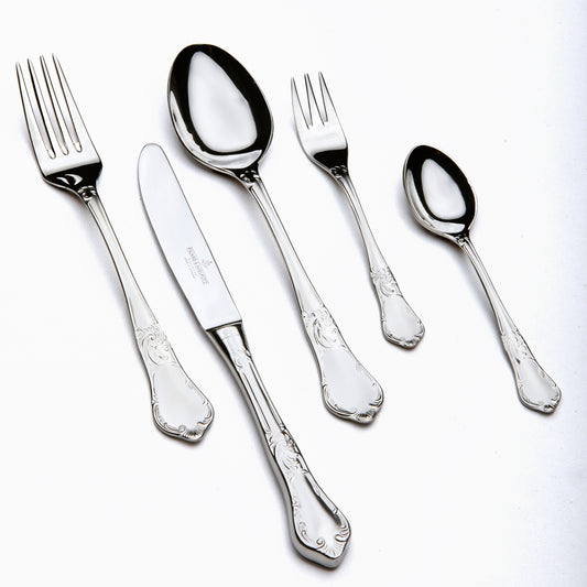 Cutlery Set Solingen Germany Stainless Steel - 72 Pcs - Silver Matte With Wooden Box