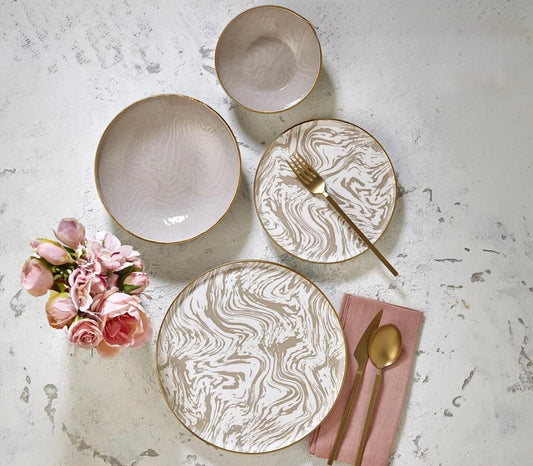 Daily Use Dinner Set 24 Pieces - Turkey