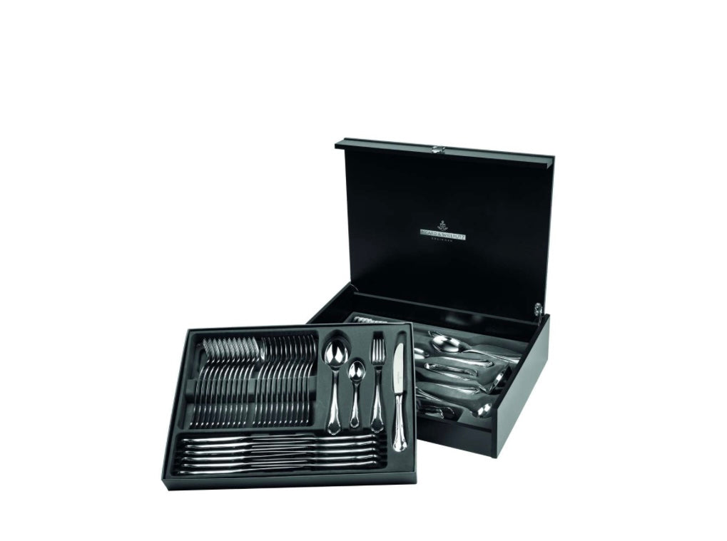 Cutlery Set Solingen Germany Stainless Steel - 72 Pcs - Gold Matte With Wooden Box