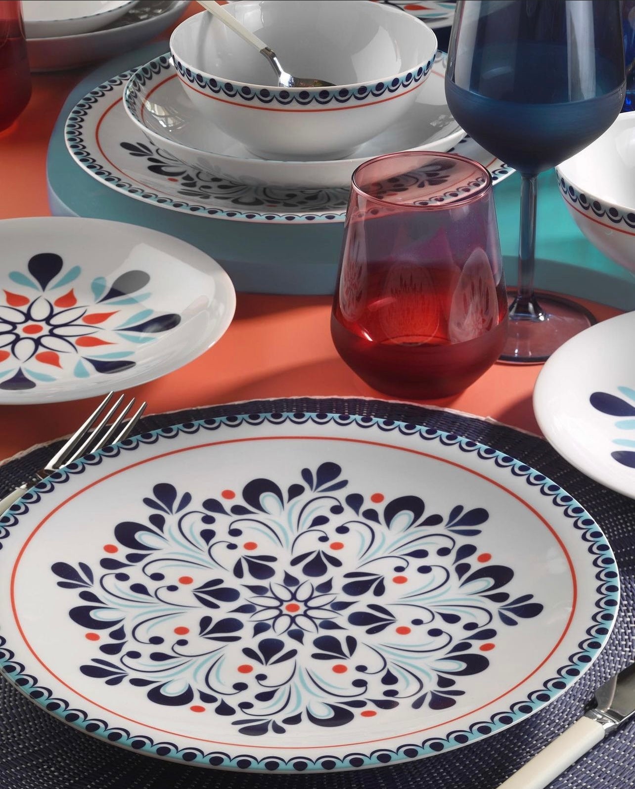 Kutahya Porcelain - Dinner Set 24 Pcs - Turkey