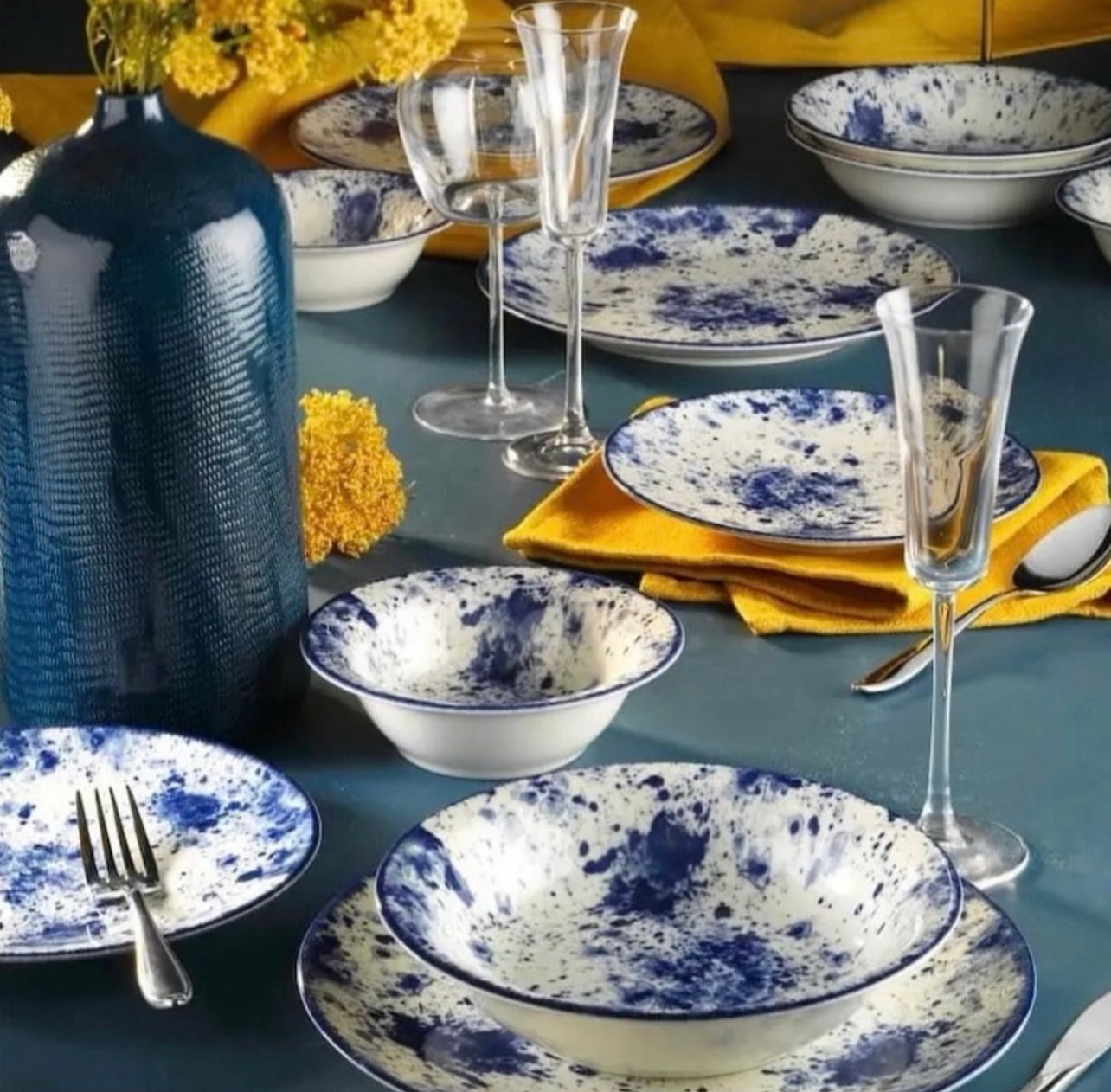 Kutahya Porcelain - Dinner Set 24 Pcs - Turkey