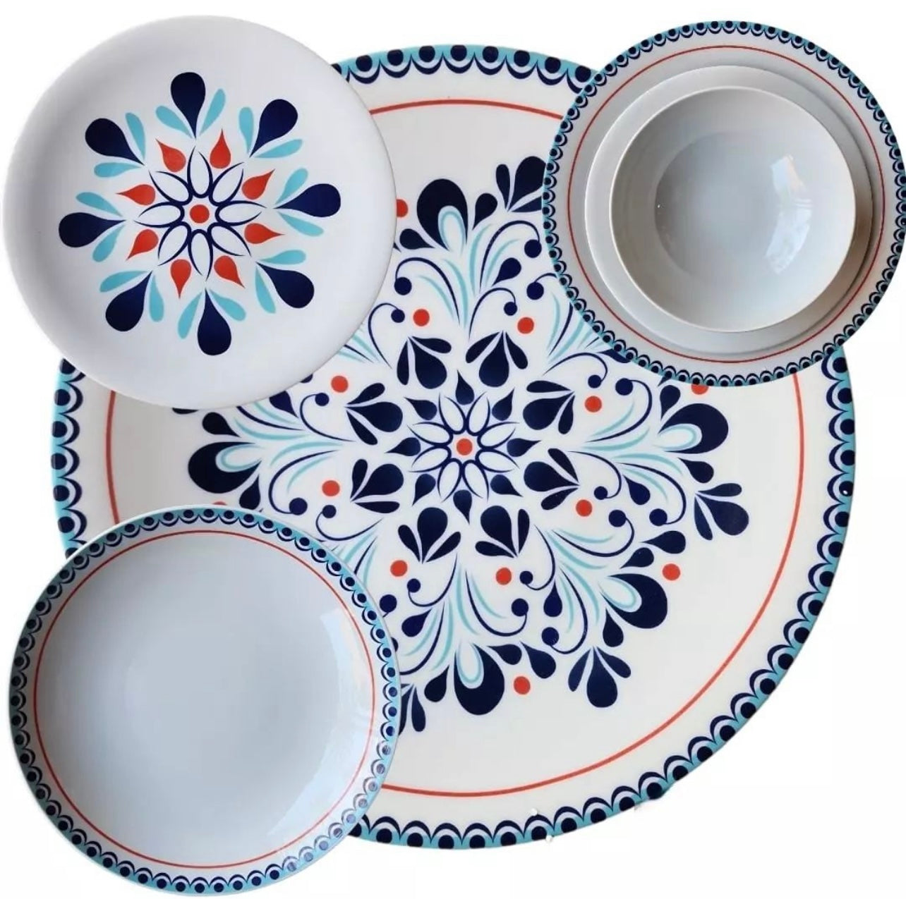 Kutahya Porcelain - Dinner Set 24 Pcs - Turkey