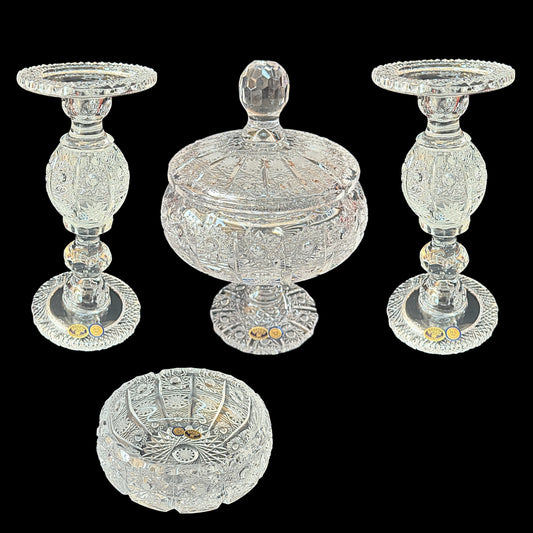 Bohemia Crystal Gift Set 5 Pieces - Handcut
