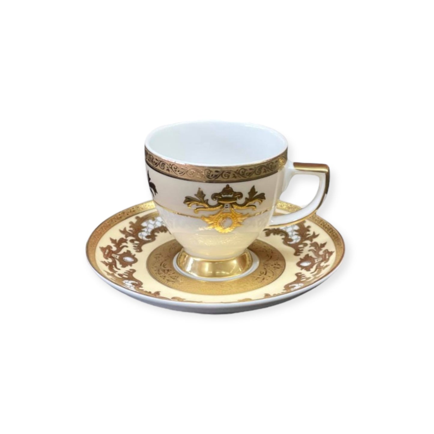 Falkenporzellan - Dinner Set 112 Pcs - Gold