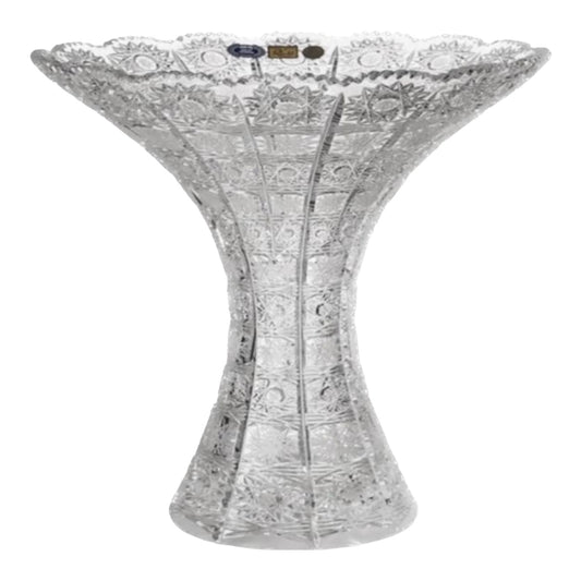 Bohemia Crystal - Hand Cut Vase - 30 cm