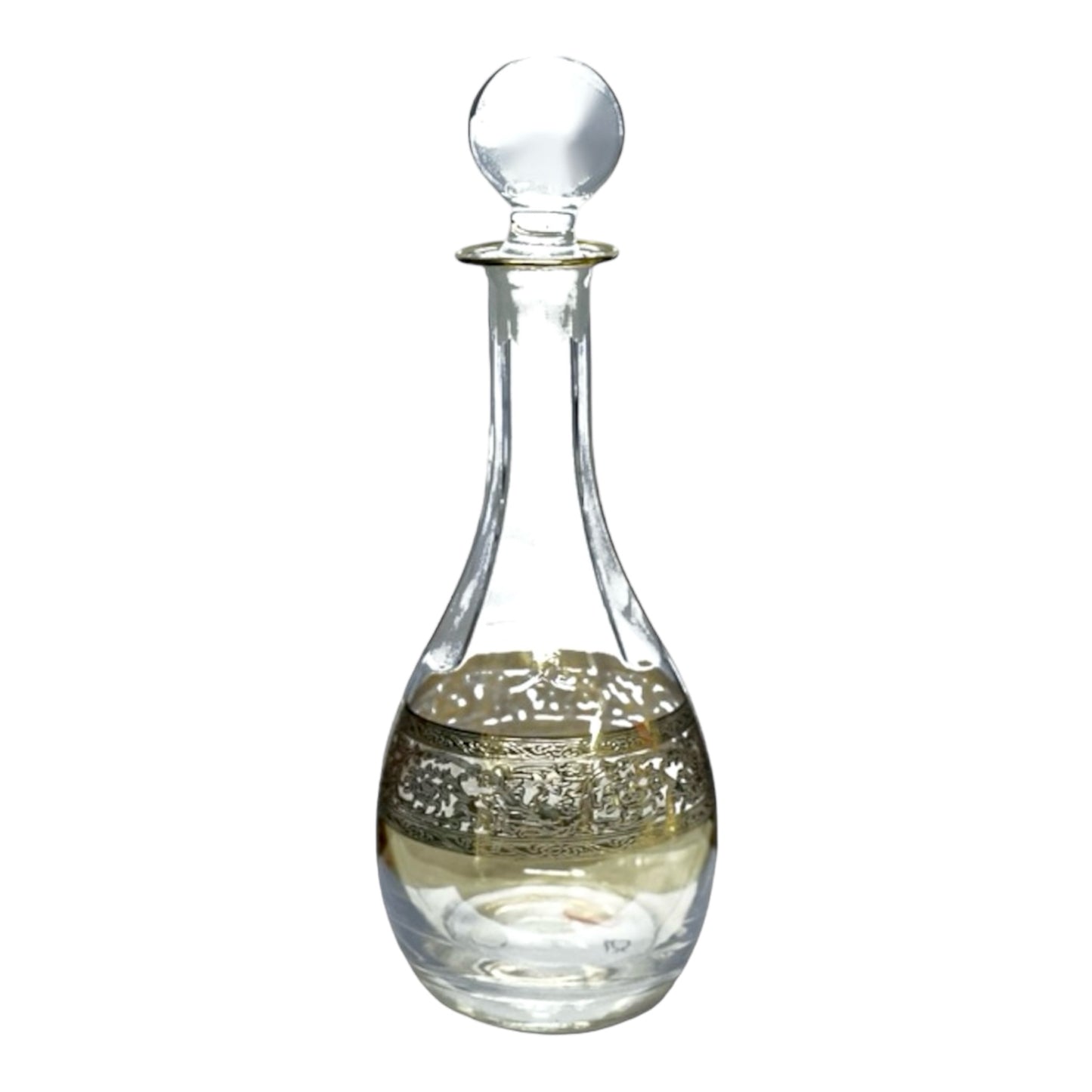 Italian Crystal - Bottle - Gold