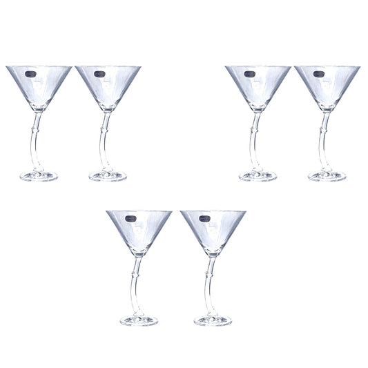 Bohemia Crystal - Cocktail Glass Set 6 Pcs