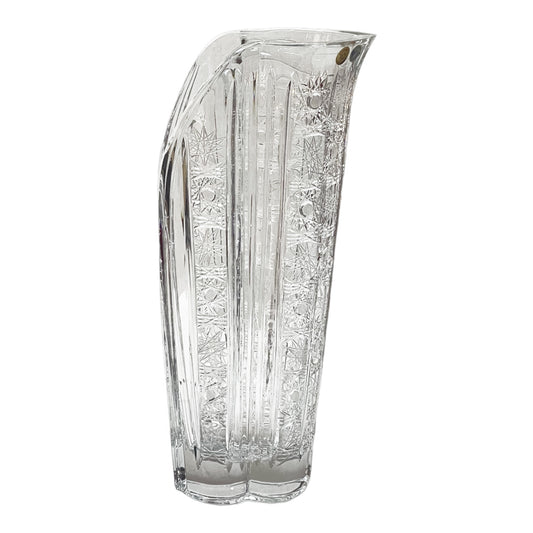 Bohemia Crystal - Hand Cut Vase - 35 cm