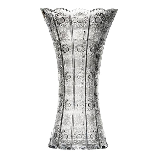 Bohemia Crystal - Hand Cut Vase - 40 cm