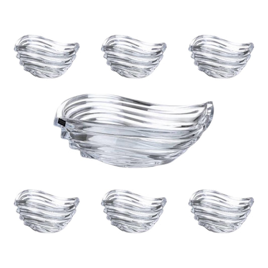 Bohemia Crystal - Wave Bowl Set 7 Pcs