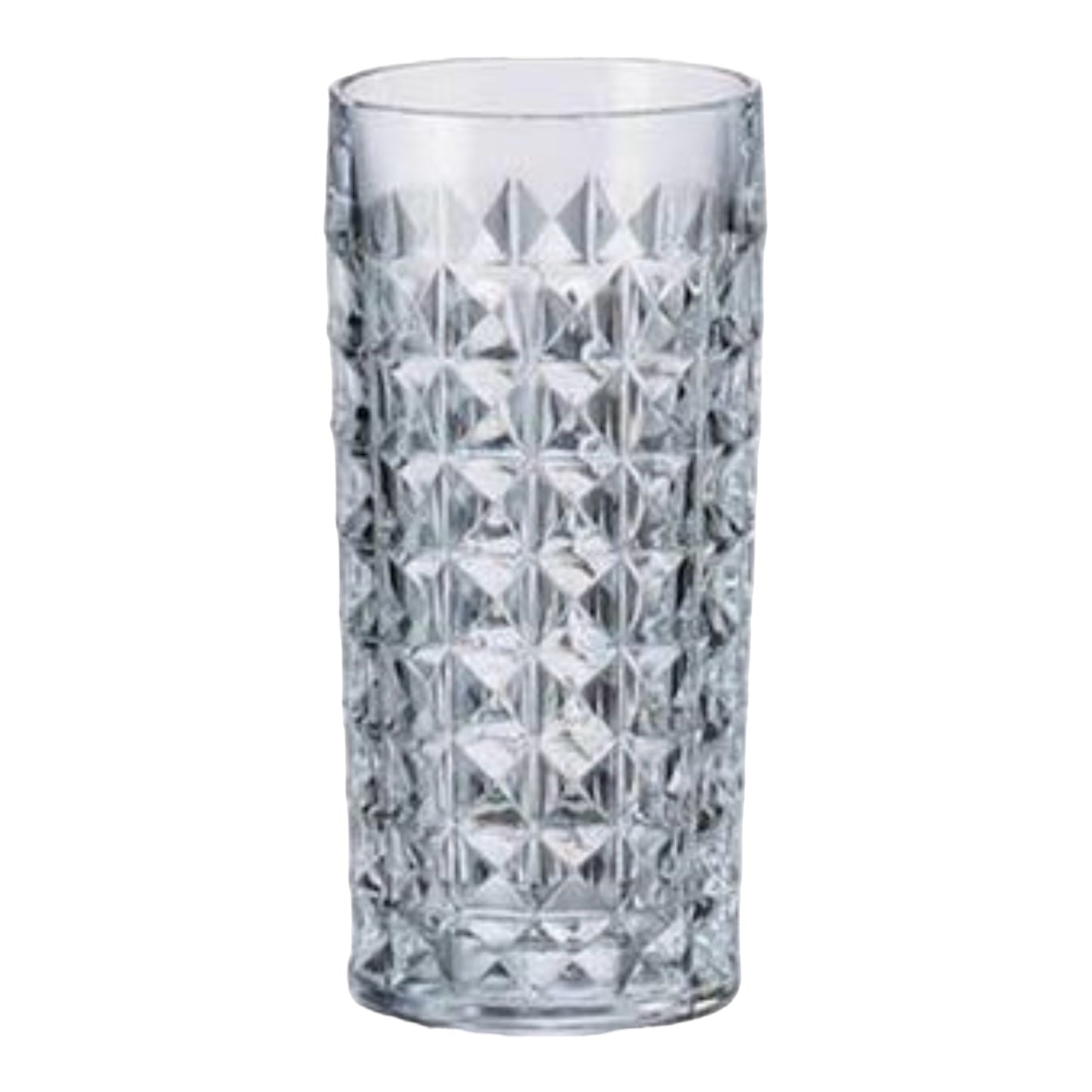 Bohemia Crystal - Diamond Highball,Tumbler Glass Set 12 Pcs