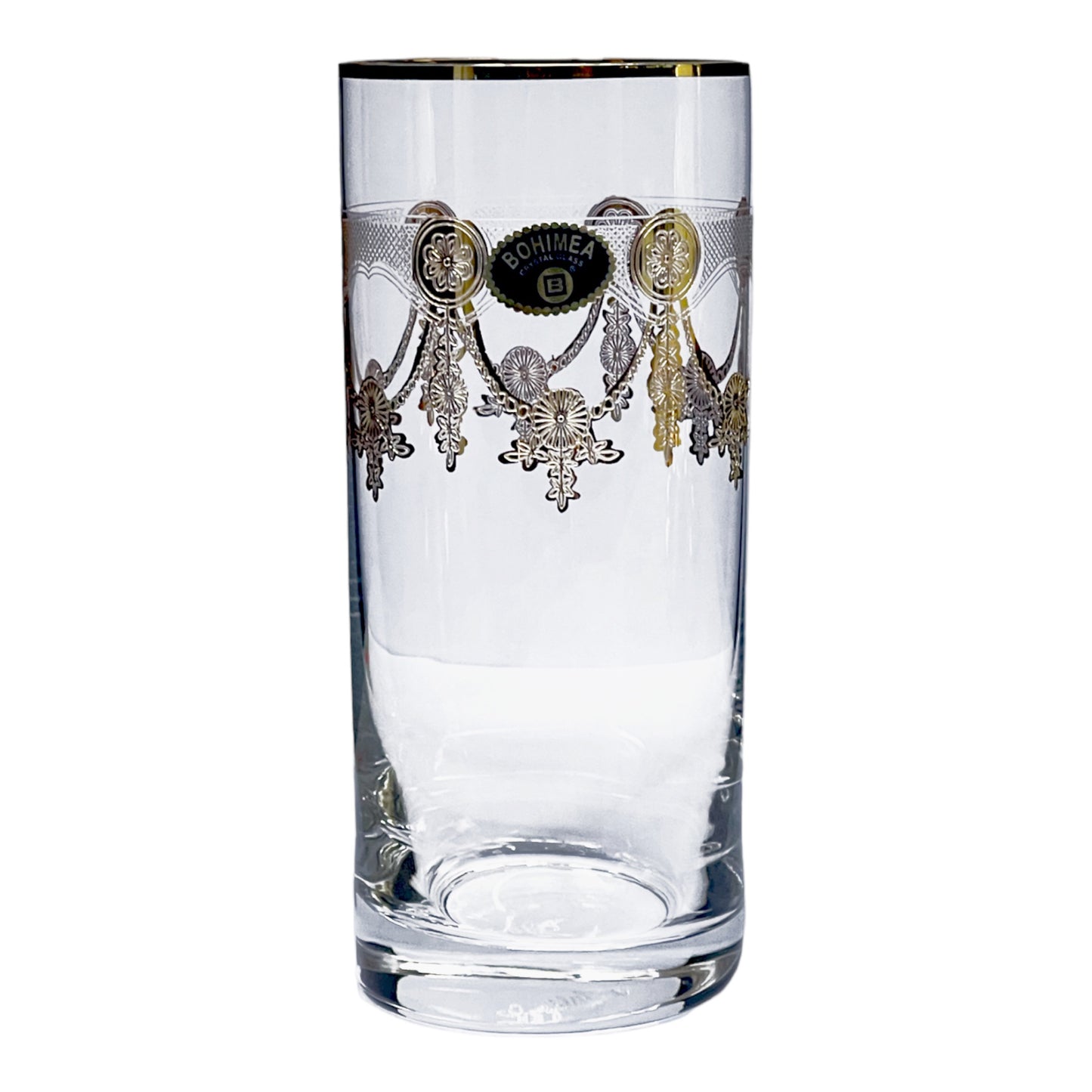 Bohemia Crystal - Highball Glass Set 6 Pcs - Gold