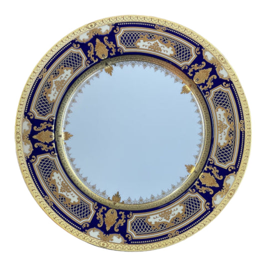 Falkenporzellan - Dinner Set 112 Pcs - Blue&Gold