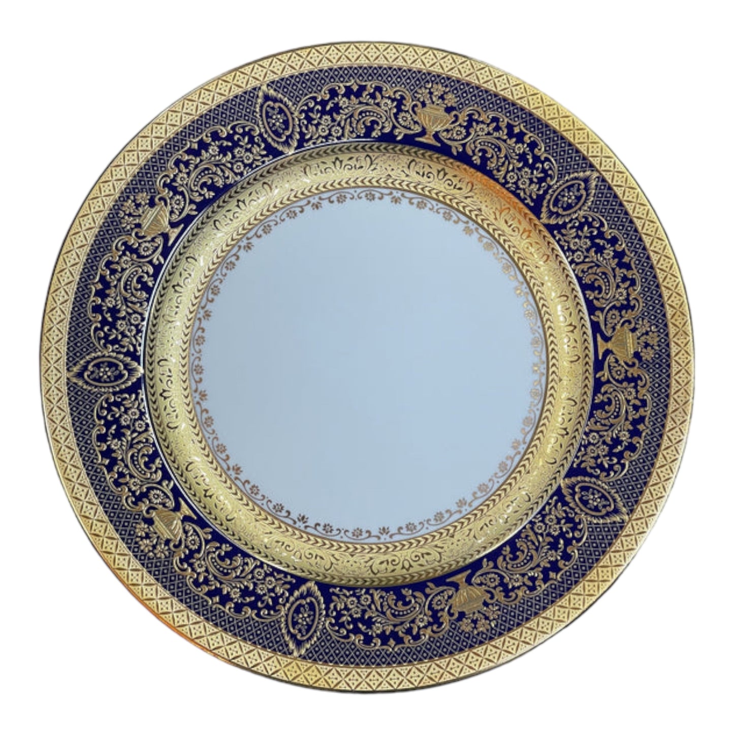 Falkenporzellan - Dinner Set 112  Pcs - Blue&Gold