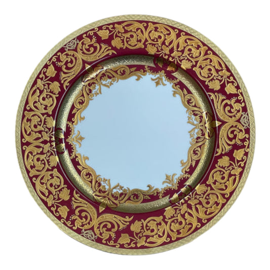 Falkenporzellan - Dinner Set 11 Pcs - Red&Gold