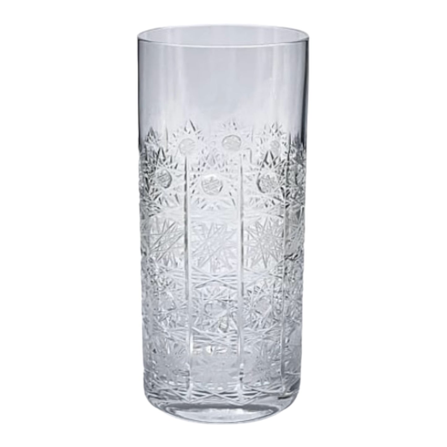 Bohemia Crystal - Highball Glass Set 6 Pcs - Handcut