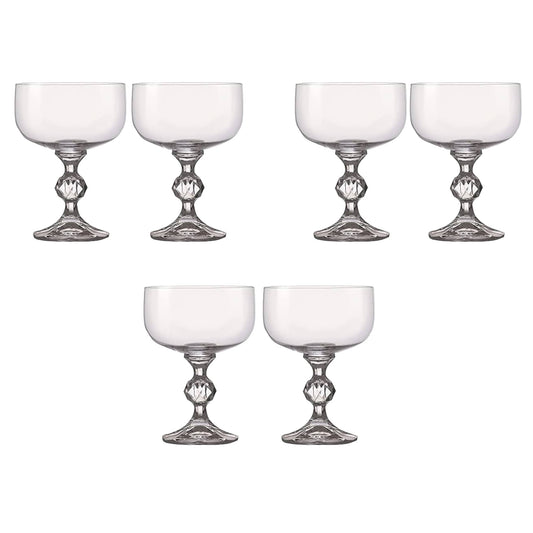 Bohemia Crystal - Cocktail Glass Set 6 Pcs