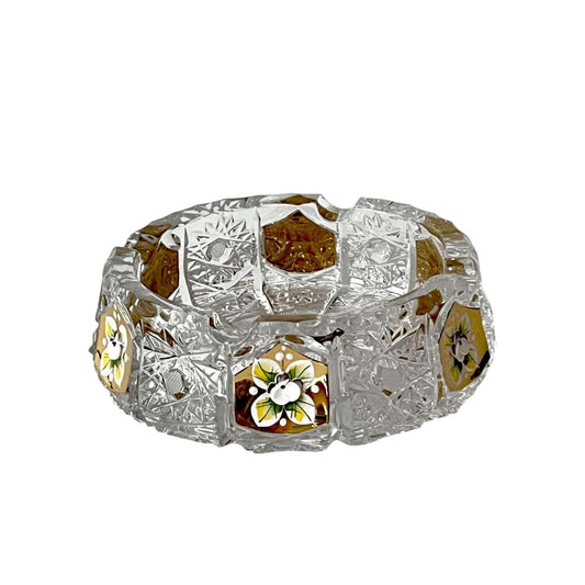 Glamour Bohemia Crystal Ashtray - 13 cm