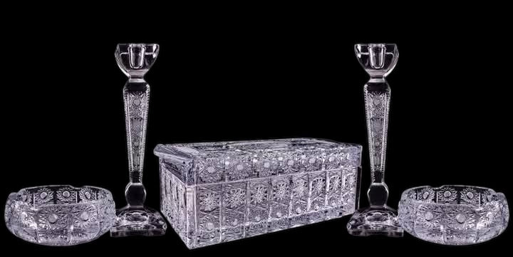 Bohemia Crystal - Gift Set 6 Pieces Handcut