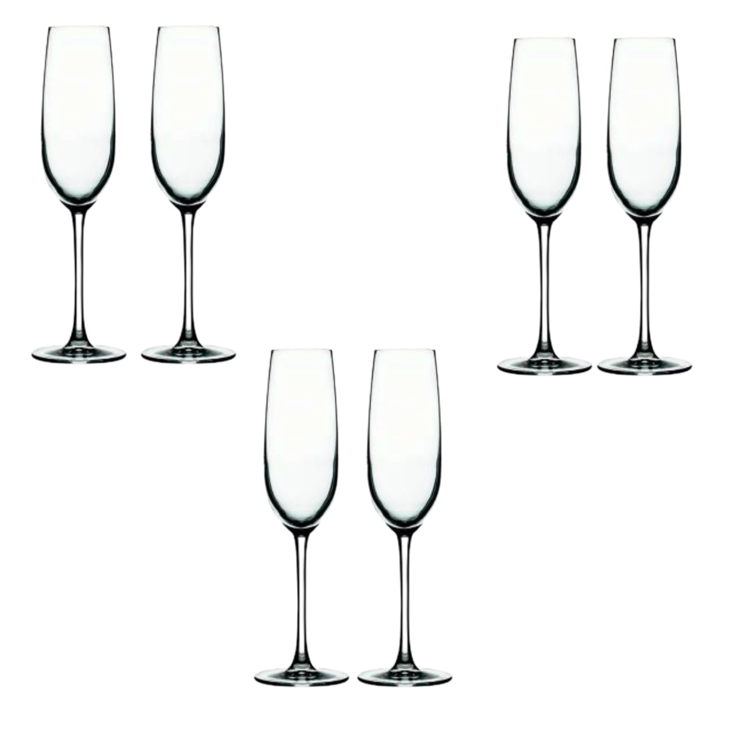 Pasabahce Flute Set - 6 Pieces