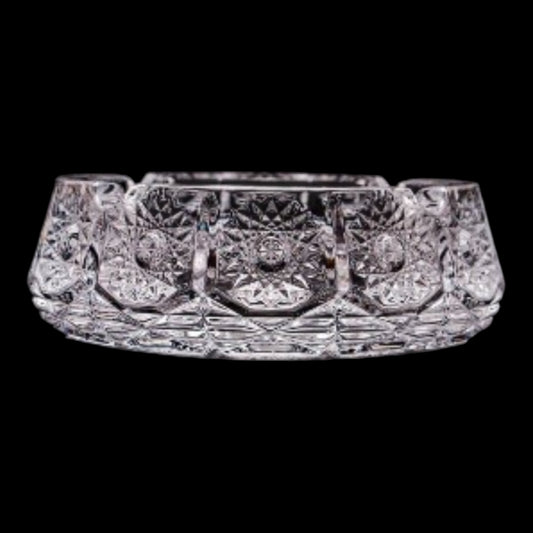 Bohemia Crystal Ashtray - Handcut