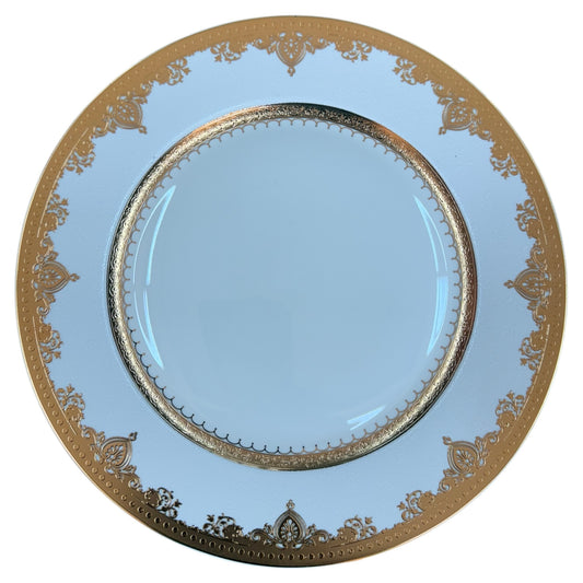 Dinner Set 112 Pieces - GoldxWhite