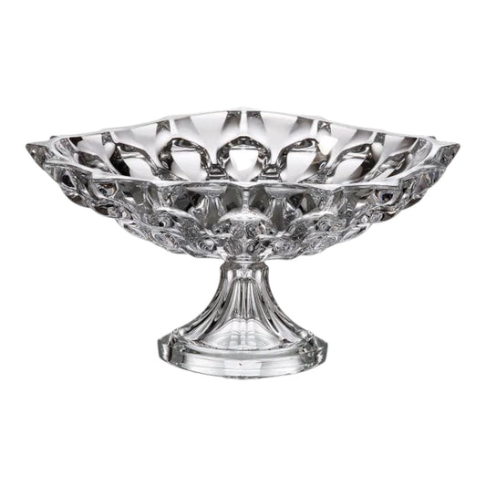 Bohemia Crystal Samba Plate With Base - 35x16 cm