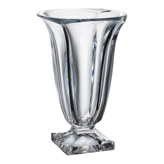 Bohemia Crystal Vase With Base - 32cm