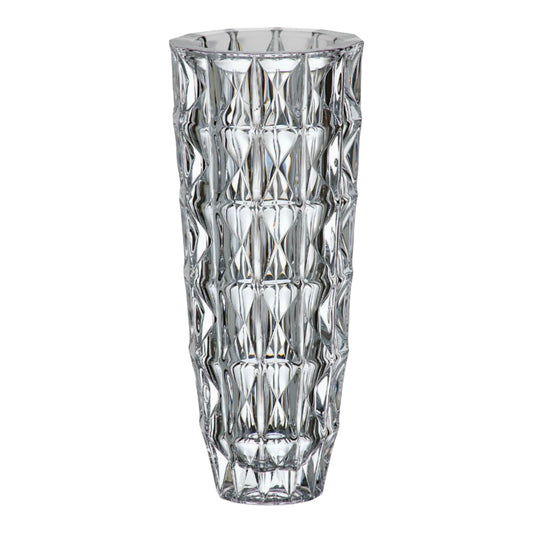 Bohemia Crystal Diamond Vase - 31.5 cm