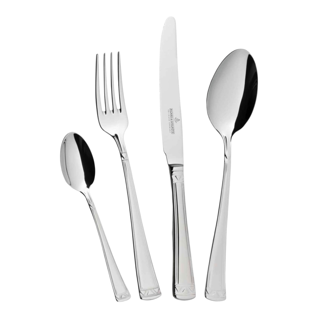 Cutlery Set Solingen Germany - 72 Pieces - Stainless Steel With Wooden ...