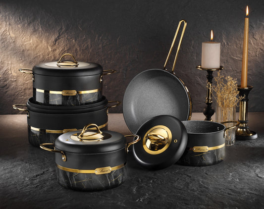 Brioni Cookware Set - 9 Pieces - Turkey